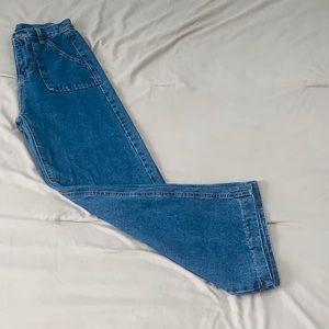 Wide Legged High Rise Jeans
